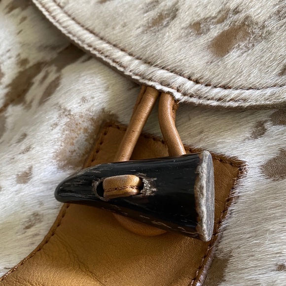 Coccinelle Cow Fur shoulder bag - Picture 7 of 7